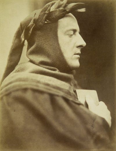 Pre-Raffaellita: John Everett Millais (1829-1896) come Dante da David Wilkie Wynfield