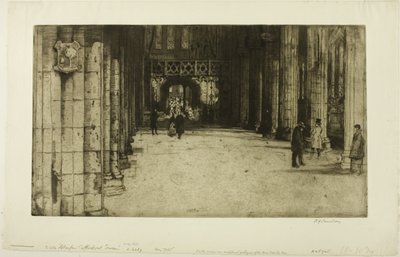 Schermo della Cattedrale di Glasgow da David Young Cameron