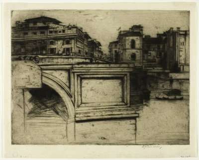 Ponte della Trinità da David Young Cameron