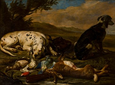 Natura morta basata sulla caccia da David de Koninck