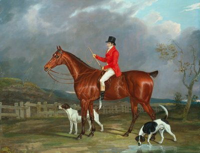 Un cacciatore e cani, 1824 da David of York Dalby