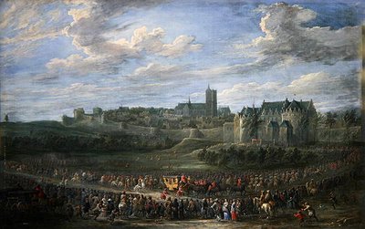 Ingresso di una Principessa a Bruxelles da David Teniers the Younger