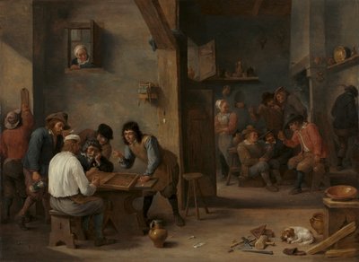 Partita di backgammon da David Teniers the Younger