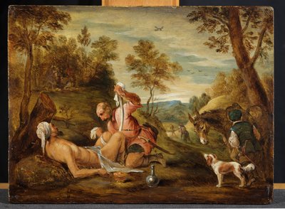 Il buon samaritano da David Teniers the Younger