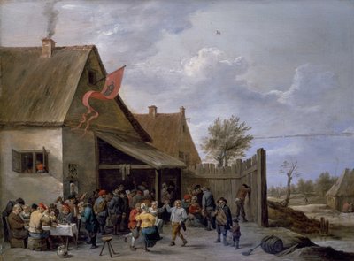 Kermesse nel giorno di San Giorgio da David Teniers the Younger