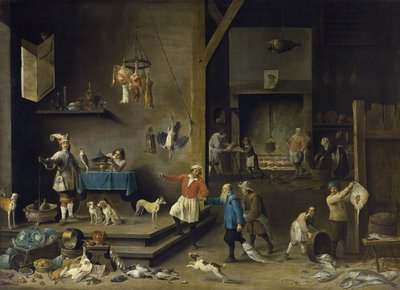Cucina da David Teniers the Younger