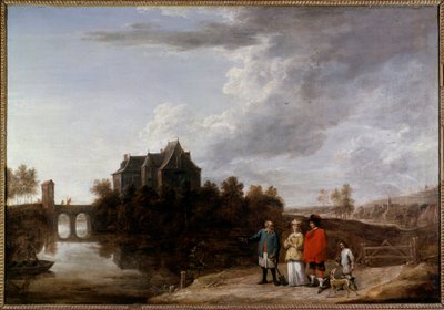 Il castello di Teniers a Perck da David Teniers the Younger