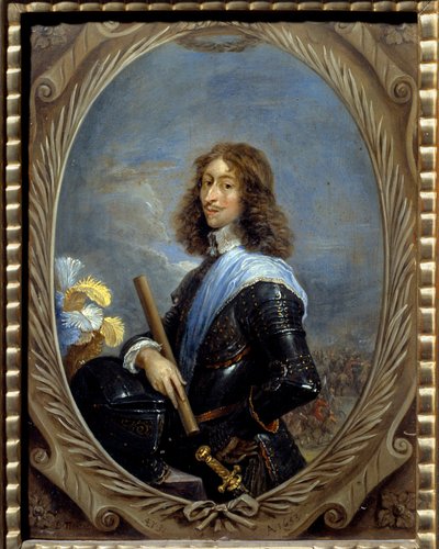Ritratto di Luigi di Borbone, Quarto Principe di Condé detto il Gran Condé (1621-1686) da David Teniers the Younger