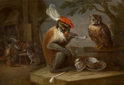 Singerie da David the Younger Teniers
