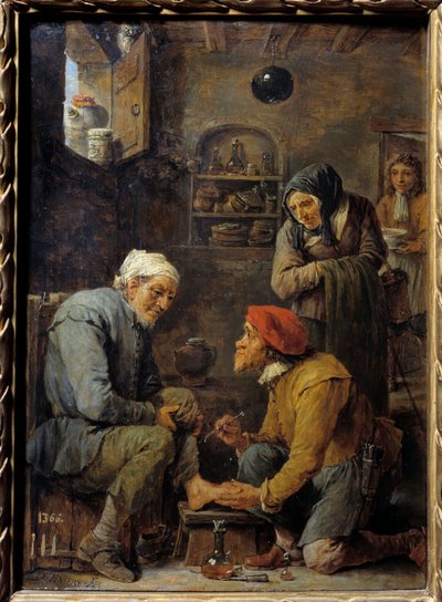 Chirurgia da David Teniers the Younger