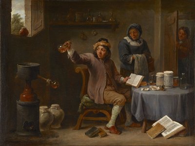La visita del dottore da David Teniers the Younger