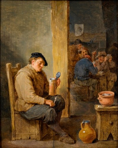 Il boccale vuoto da David the Younger Teniers