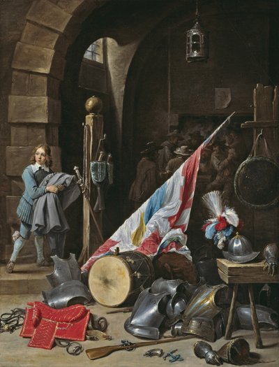 La guardiola, 1640-50 da David Teniers the Younger
