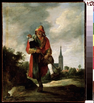 Un idiota da David Teniers the Younger