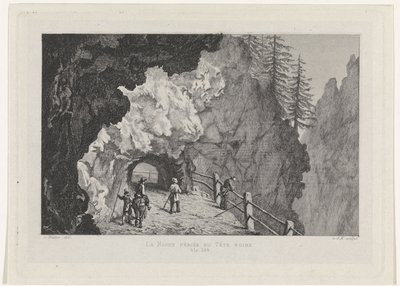 Passaggio nelle rocce da David van der Kellen