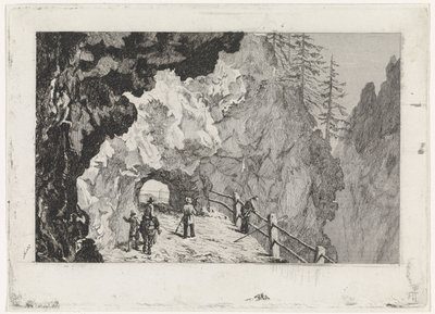 Passaggio nelle rocce da David van der Kellen