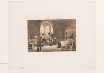 Interno carolingio da David van der Kellen