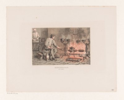 Utensili da cucina, XIV secolo da David van der Kellen