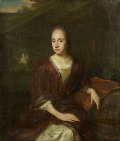 Ritratto di Margaretha Nelis (1652-1705), seconda moglie di Casparus Commelin da David van der Plas