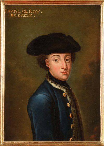 Ritratto del Re Carlo XII di Svezia da David von Krafft
