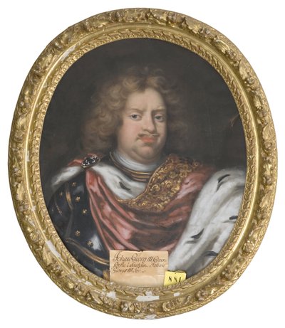 Ritratto di Giovanni Giorgio III, Elettore di Sassonia da David von Krafft