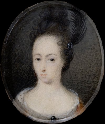 Miniatura di Hedvig Sofia, Principessa di Svezia da David von Krafft
