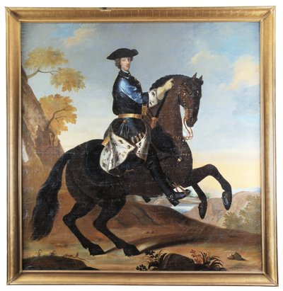 Porträt, Reiter da David von Krafft