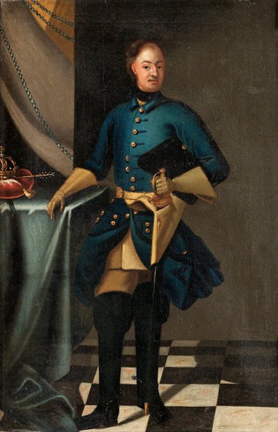 Ritratto del re Carlo XII di Svezia da David von Krafft