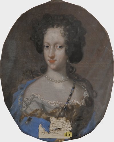Ritratto della Principessa Sophie Amalie di Holstein-Gottorp (1670-1710), Duchessa di Brunswick-Lueneburg da David von Krafft