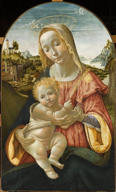 Vergine e Bambino, ca 1487-1488 da Davide Ghirlandaio