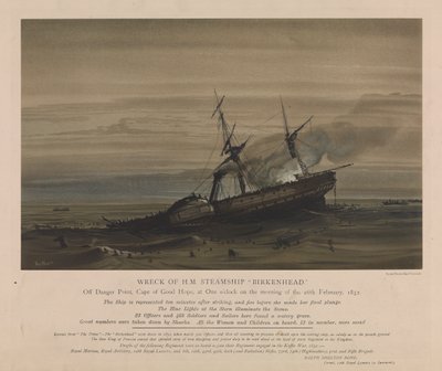 Naufragio della nave a vapore H.M. 