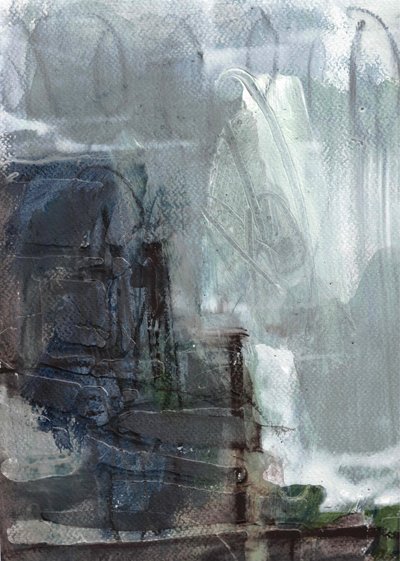 Flusso a cascata astratto da Deb Chaney