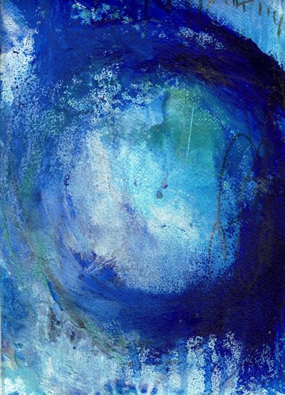 Vortice blu intenso da Deb Chaney