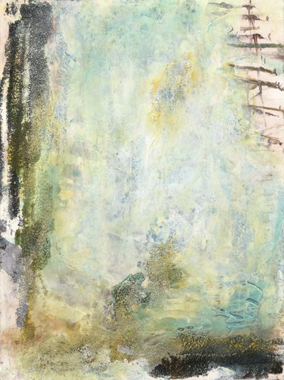 Astratto verde etereo da Deb Chaney