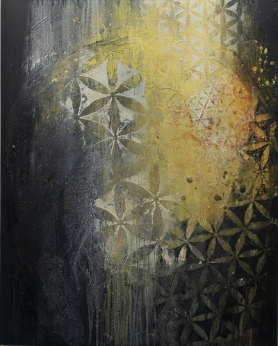 Geometria sacra - Bagliore dorato da Deb Chaney
