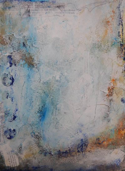Tonalità di blu con effetto materico da Deb Chaney