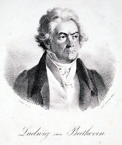 Ludwig van Beethoven (1770-1827) 1824 da Deker Deker