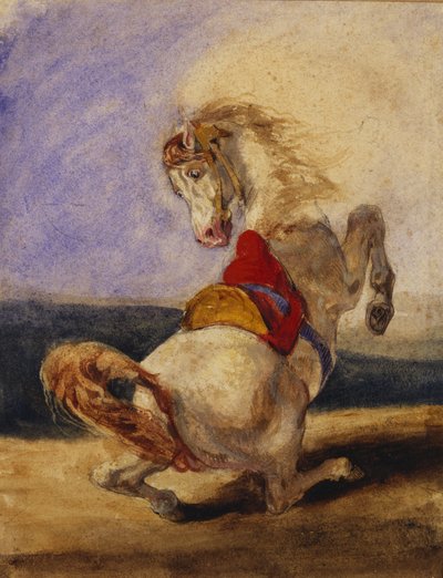 Cavallo impennato da Delacroix
