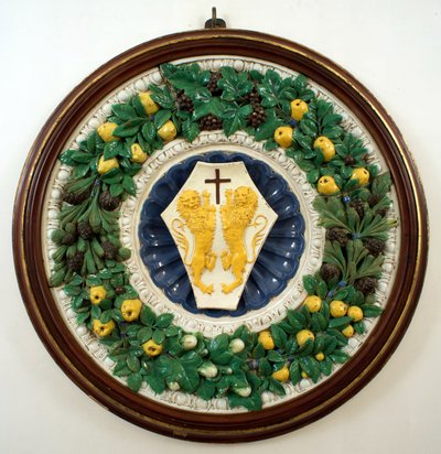Stemma della famiglia Lotteringhi della Stufa da Della Robbia (workshop of)