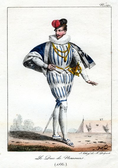 Jacques de Savoie, II duca di Nemours, 1580, c1795-1825 da Delpech