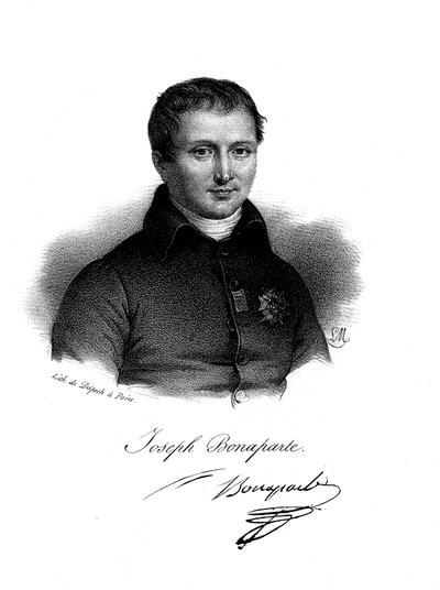 Joseph Bonaparte 1768-1844 c1830 da Delpech