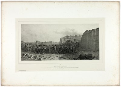 Assalto e cattura del bastione n. 6, da Souvenirs d