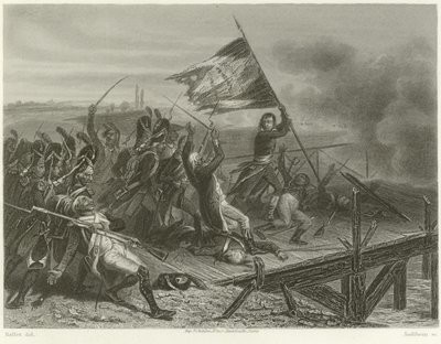 Battaglia del Ponte di Arcole da Denis Auguste Marie Raffet