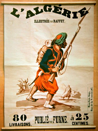 Poster della libreria che pubblicizza una serie di pubblicazioni sull