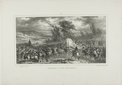 Divisione Marzo da Denis Auguste Marie Raffet