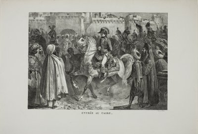 Ingresso al Cairo da Denis Auguste Marie Raffet