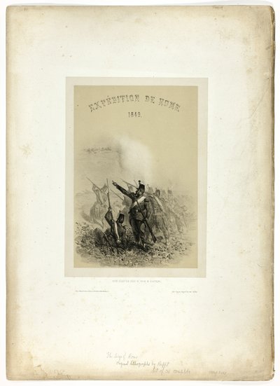 Spedizione a Roma, 1849: La tua accoglienza non è né cortese né politica, da Souvenirs d