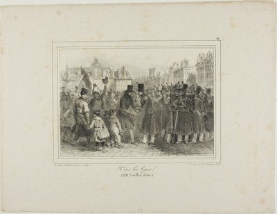 Lunga vita alle truppe! da Denis Auguste Marie Raffet