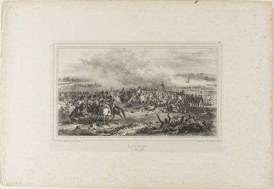 Lutzen, 2 maggio 1813 da Denis Auguste Marie Raffet