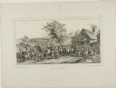 Convoglio militare da Denis Auguste Marie Raffet